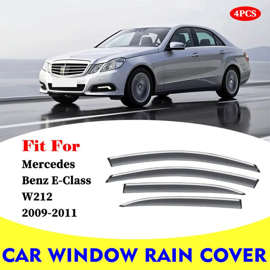 In-Channel Rain Deflectors Pre-Facelift W212 Sedan