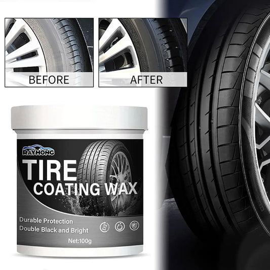 Professional-Grade Tire Shine Wax