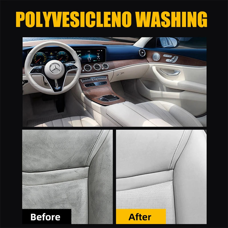 Foamy Car Interior Leather Wash | Transform Your Car Interior