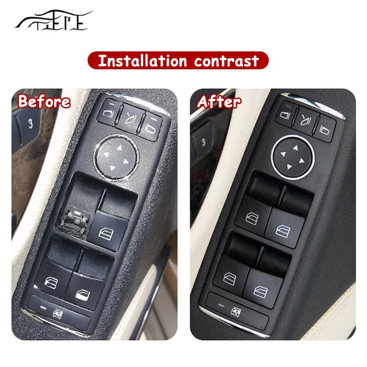 W212 Window Switch Replacement Buttons